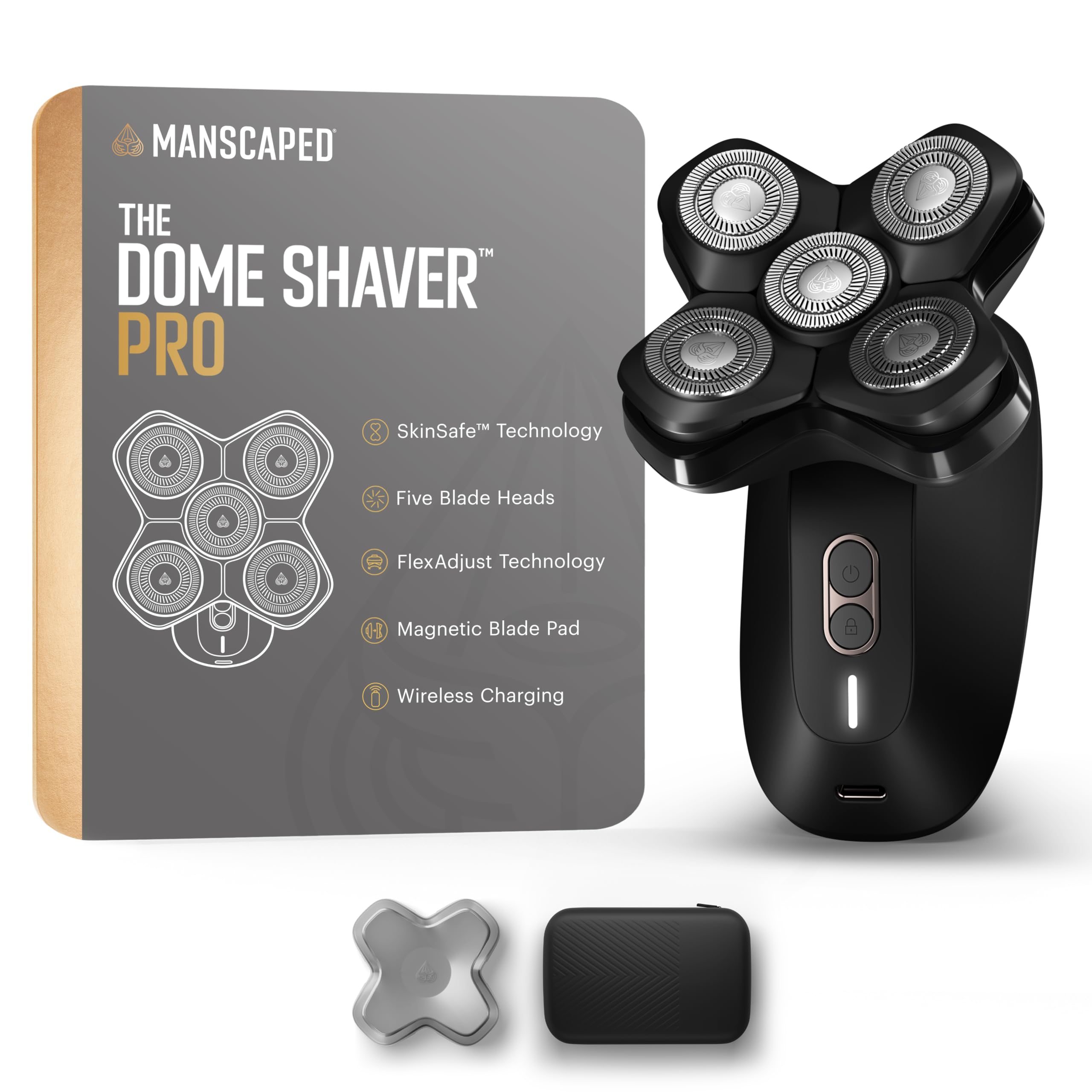 Amazon | MANSCAPED® The Dome Shaver™ PROヘッドシェーバー ハゲ男性
